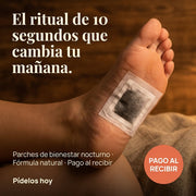Parches Detox Pies Kinoki - El ritual que cambia tus mañanas