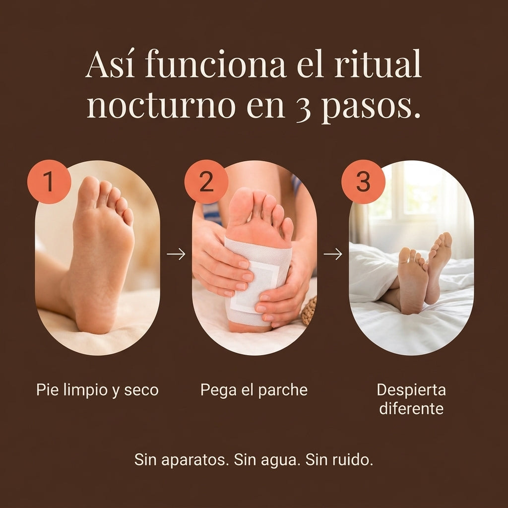 Parches Detox Pies Kinoki - El ritual que cambia tus mañanas