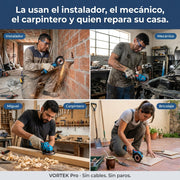 Amoladora Angular 2 Baterias - Sin cables y sin detener tu trabajo