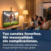 Antena De Tv Abierta Digital - Más canales sin pagar cable