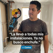 Amoladora Angular 2 Baterias - Sin cables y sin detener tu trabajo