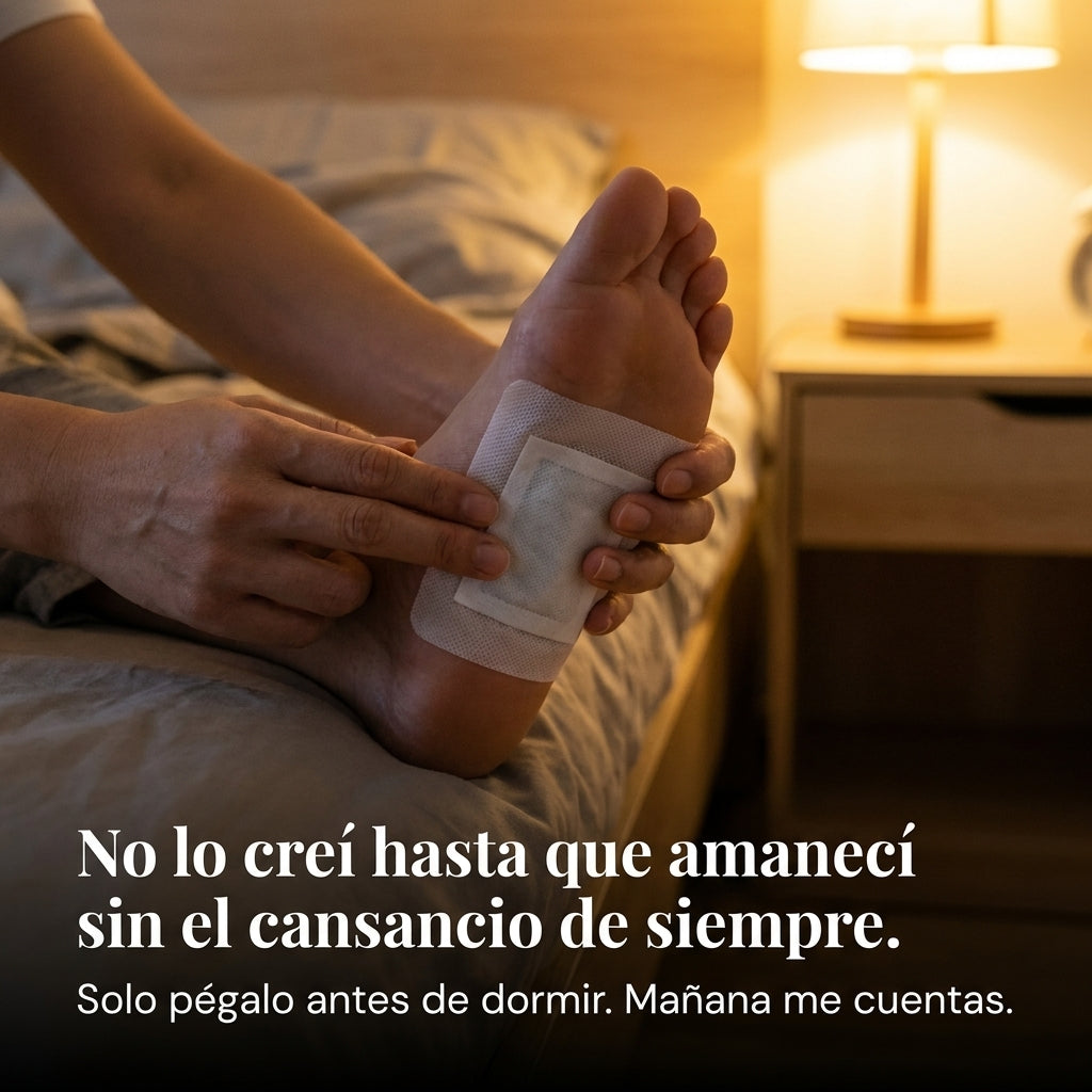 Parches Detox Pies Kinoki - El ritual que cambia tus mañanas