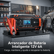 Arrancador inteligente 12V con reparación por pulso - Que una batería descargada no detenga tus planes