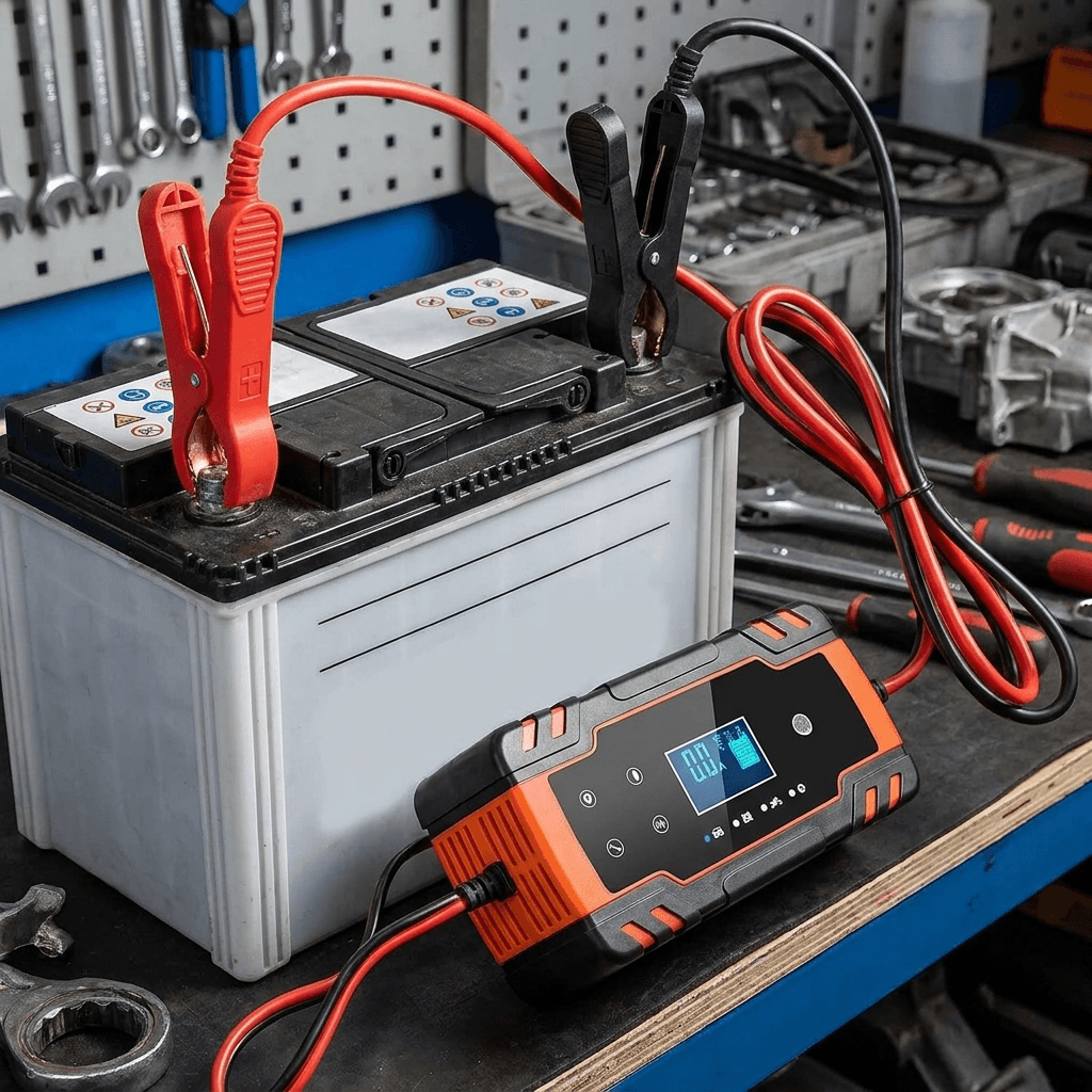 Arrancador inteligente 12V con reparación por pulso - Que una batería descargada no detenga tus planes