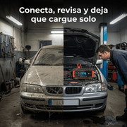 Arrancador inteligente 12V con reparación por pulso - Que una batería descargada no detenga tus planes