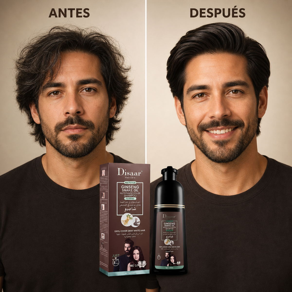 SHAMPOO TINTE COLOR CAFE