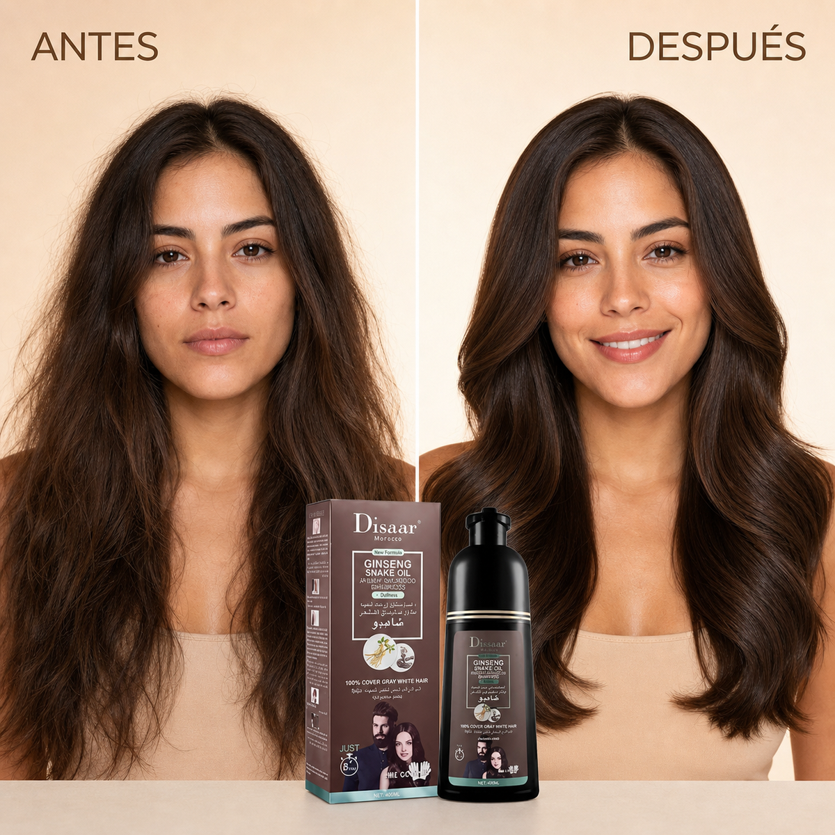 SHAMPOO TINTE COLOR CAFE