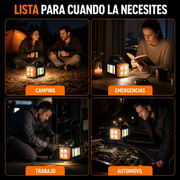 Linterna LED Carga Solar Portátil