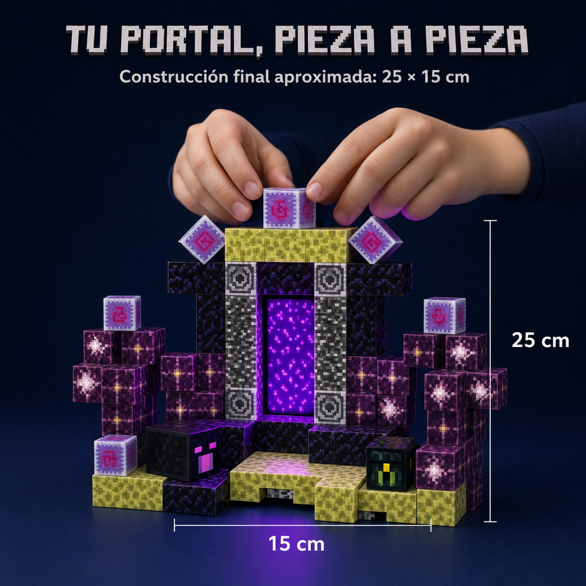 Bloques Magnéticos Minecraft 86 Piezas