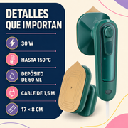 Mini Plancha Portátil con Vapor 30 W – Hogar y Viajes