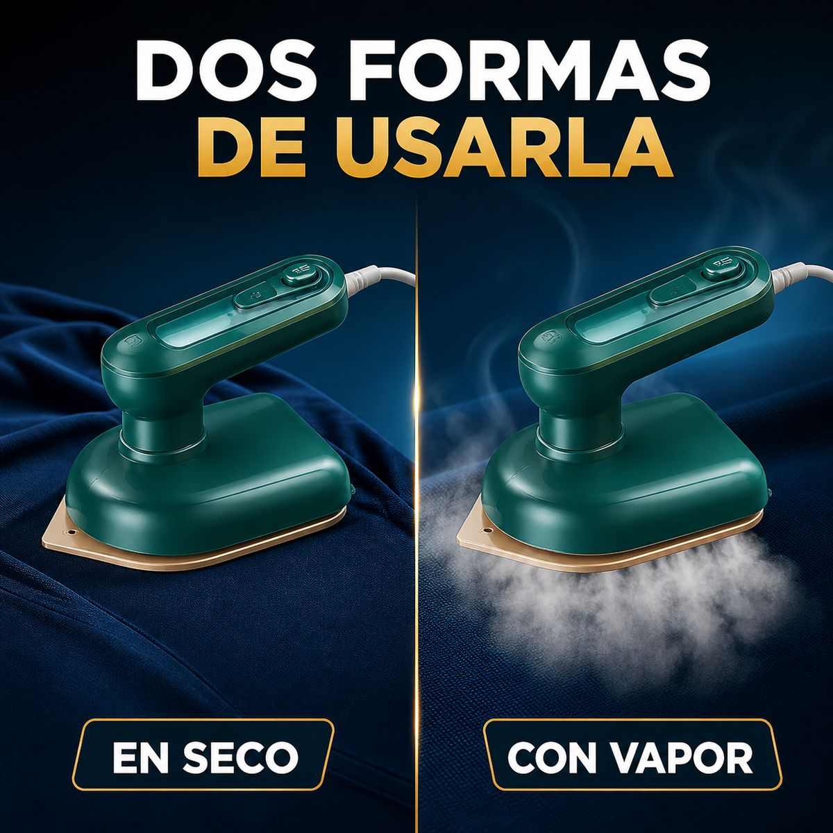 Mini Plancha Portátil con Vapor 30 W – Hogar y Viajes