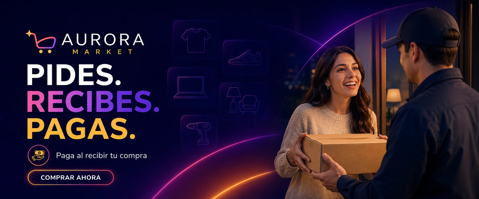 Compra fácil para toda la familia en Aurora Market